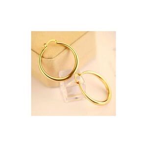 Hoop Earrings 18K Yellow Gold -Plated